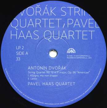 2LP Pavel Haas Quartet: String Quartets G Major Op. 106 & F Major Op. 96 "American"
