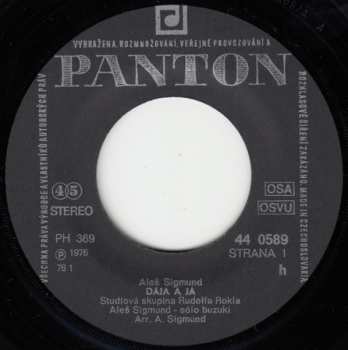 SP Studiová Skupina Rudolfa Rokla: Dája A Já / Dolannes Melodie