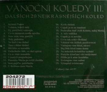 CD Studiový Komorní Orchestr: Vánoční Koledy III. (Dalších 29 Nejkrásnějších Koled)