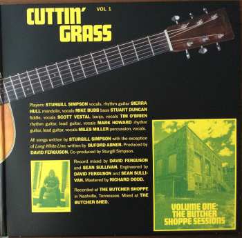 2LP Sturgill Simpson: Cuttin' Grass - Vol. 1 (The Butcher Shoppe Sessions)