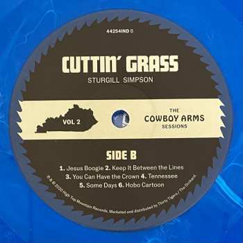 LP Sturgill Simpson: Cuttin' Grass - Vol. 2 (The Cowboy Arms Sessions) LTD | CLR