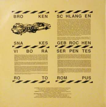 LP Stutter: Broken Snakes