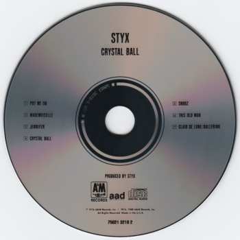 CD Styx: Crystal Ball