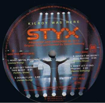LP Styx: Kilroy Was Here