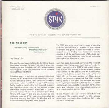 CD Styx: The Mission