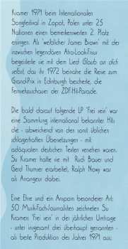 CD Su Kramer: Wie Das Wasser, So Fliesst Die Zeit