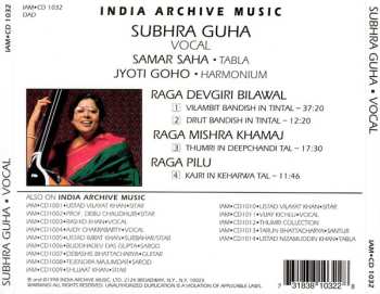 CD Jyoti Goho: Raga Devgiri Bilawal / Mishra Khamaj / Pilu