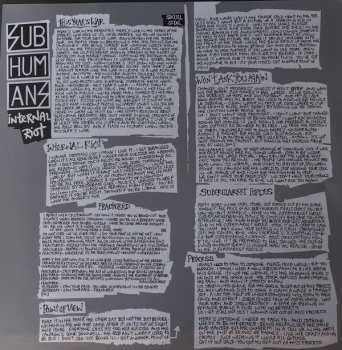 LP Subhumans: Internal Riot