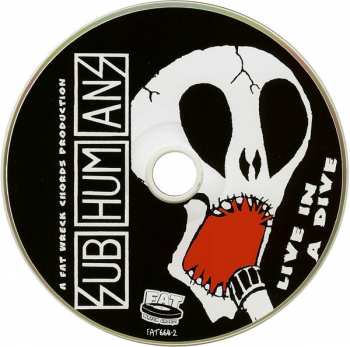 CD Subhumans: Live In A Dive