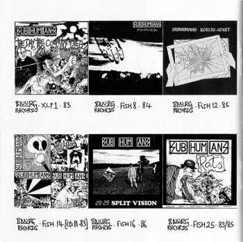 CD Subhumans: Live In A Dive