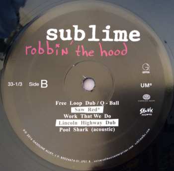 2LP Sublime: Robbin' The Hood