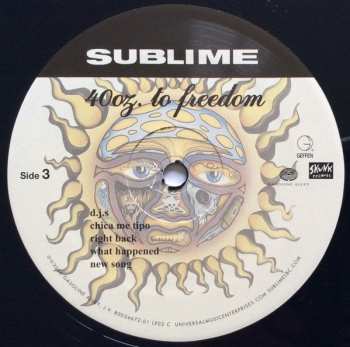 2LP Sublime: 40oz. To Freedom