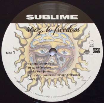 2LP Sublime: 40oz. To Freedom