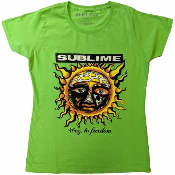 Merch Sublime: Dames T-shirt 40oz To Freedom