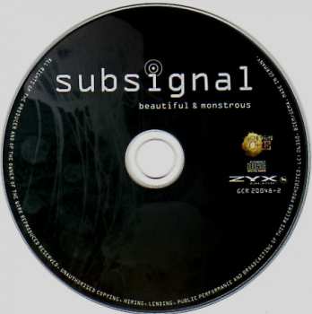 CD Subsignal: Beautiful & Monstrous