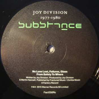 2LP Joy Division: Substance