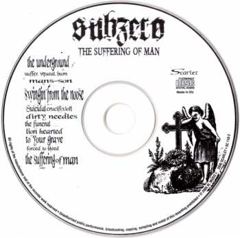 CD SubZero: The Suffering Of Man