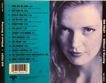 CD Sue Foley: Without A Warning