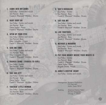 CD Sue Foley: Without A Warning