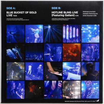 LP Sufjan Stevens: Blue Bucket Of Gold (Live) / Hotline Bling (Live) CLR