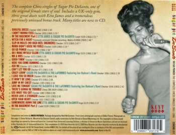 CD Sugar Pie DeSanto: Go Go Power: The Complete Chess Singles 1961-1966