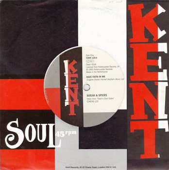 Album Sugar & The Spices: Have Faith In Me / Three Lonely Guys