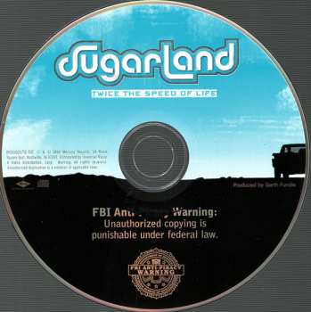 CD Sugarland: Twice The Speed Of Life