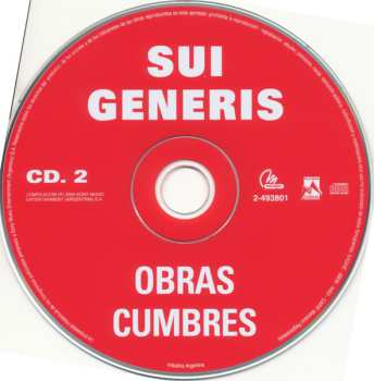 2CD Sui Generis: Obras Cumbres