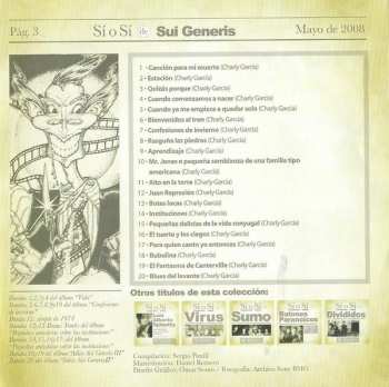 CD Sui Generis: Sí O Sí 