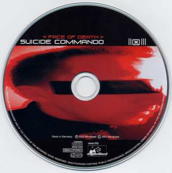 CD Suicide Commando: Face Of Death