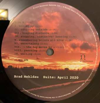 LP Brad Mehldau: Suite: April 2020