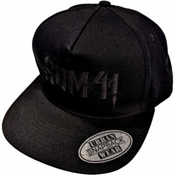 Merch Sum 41: Pet met klep Black Logo Sum 41
