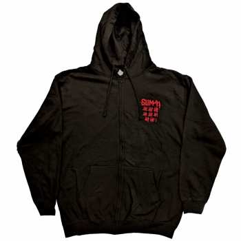 Merch Sum 41: Hoodie Met Rits Order In Decline Tour 2020