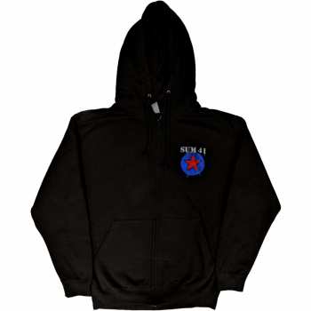 Merch Sum 41: Hoodie Met Rits Star Logo Sum 41