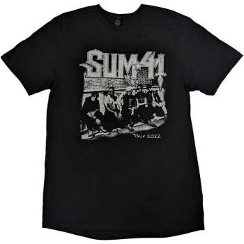 Merch Sum 41: T-shirt Band Photo European Tour 2022