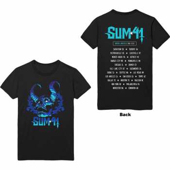 Merch Sum 41: Tričko Blue Demon  S