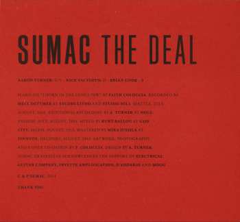 CD Sumac: The Deal