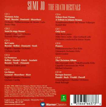 10CD/Doos Sumi Jo: The Erato Recitals