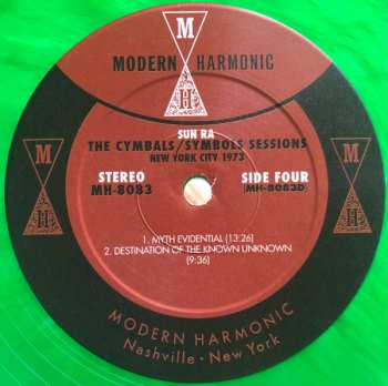2LP Sun Ra: The Cymbals / Symbols Sessions: New York City 1973  CLR