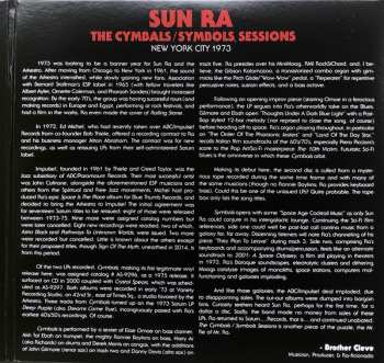 2LP Sun Ra: The Cymbals / Symbols Sessions: New York City 1973  CLR