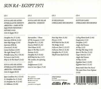 4CD Sun Ra: Egypt 1971 DLX