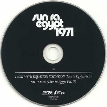 4CD Sun Ra: Egypt 1971 DLX