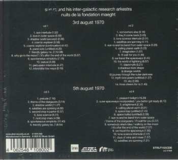 4CD/Doos The Sun Ra Arkestra: Nuits De La Fondation Maeght