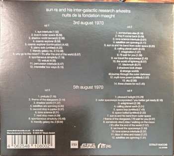 4CD/Doos The Sun Ra Arkestra: Nuits De La Fondation Maeght