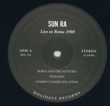 3LP/Doos Sun Ra: Live In Roma 1980 LTD