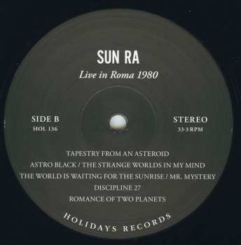3LP/Doos Sun Ra: Live In Roma 1980 LTD