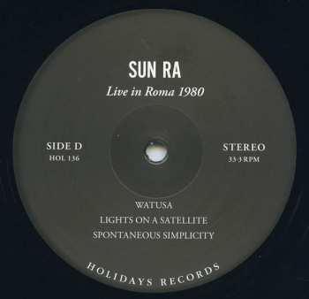 3LP/Doos Sun Ra: Live In Roma 1980 LTD