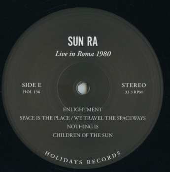 3LP/Doos Sun Ra: Live In Roma 1980 LTD