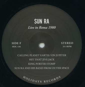 3LP/Doos Sun Ra: Live In Roma 1980 LTD