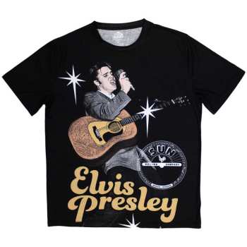 Merch Sun Records: Sublimation T-shirt Elvis Mic